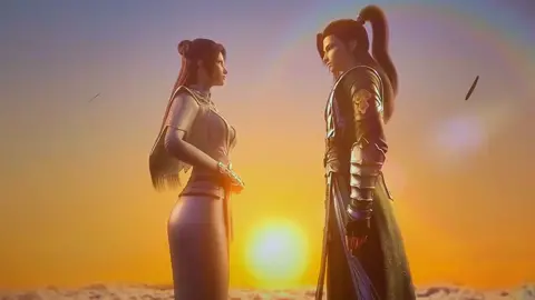 Suasana nya sangat adem ygy gw sampai ngulang² terus di scene ini🤗 #xiaoyan #yunzhi #yunyun #donghua #battlethroughtheheavens #btths5 #btth 