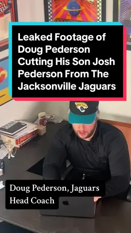 It was a wild moment last week when Jacksonville Jaguars Head Coach, Doug Pederson, cut his own son. We got the leaked footage, and let’s just say…it was weird #jaguars #nflcomedy #comedyskit #spoof #hardknocks #hbomax #CapCut 