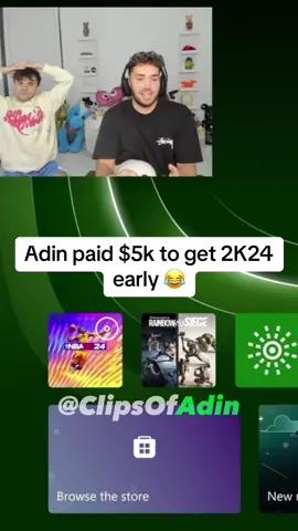 Adin Ross NBA 2K24 #adinross #fyp #viral 