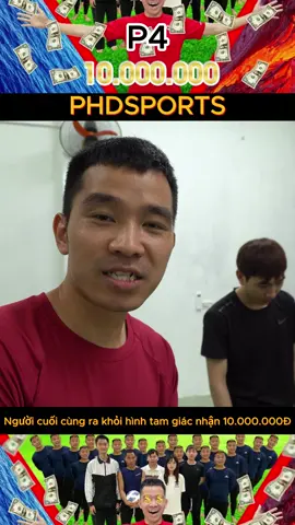 Người Ở Trong Tam Giác Lâu Nhất Nhận 10 triệu phần 4 #phdsports #phuonghuuduong #game #phd