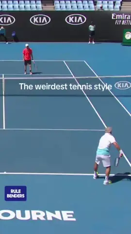 The one and only Mansour Bahrami 🤣 #rulebenders #bahrami #forget #ivanisevic #cash #mansourbahrami 