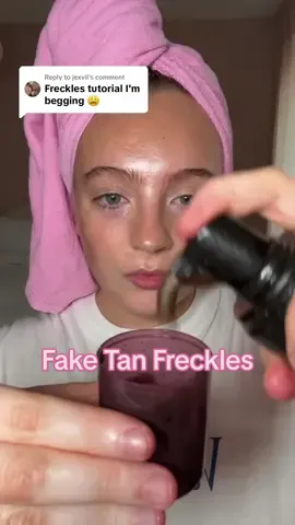 Replying to @jexvil Fake Tan Faux Freckles Tutorial 🫡 #faketan #faketanroutine #faketantips #fauxfreckles #fakefreckle #fakefreckleshack #fakefrecklestutorial #selftan #selftanner #makeuphacks #freckles #tantour #contour #tantouring 