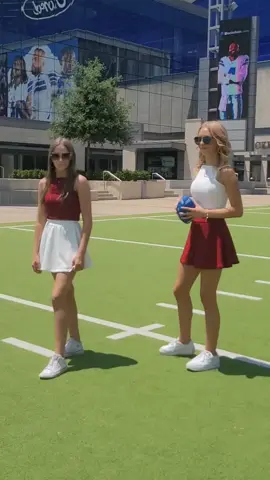 football 🏈🏈 season starts today 🙌  @Its.Mias.World.3 @Alyssa @Alli Ingram @NadiaElisse_Dancer #football #thestar #dallascowboys #girlsquad #followus 