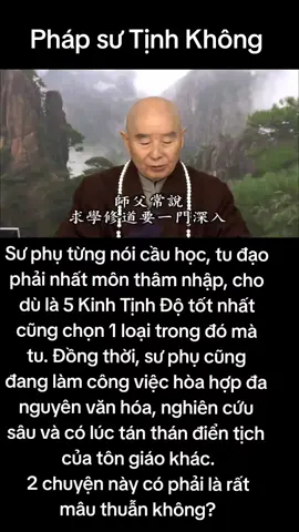 Nhất mọi thâm nhập, trường kì huân tu. #khaithi #danguyenvanhoa #phapsutinhkhong #fyp #tinhdo #tinhthuquan 
