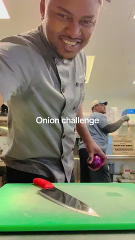 Onion challenge creator @cazembegifford #chef #chefwork #chefworld 