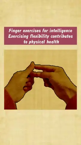 Brain-boosting finger exercises to enhance finger agility and promote overall health.#chinesemedicine #tcm #traditionalchinesemedicine #zhongyi #handexercises #acupoints 