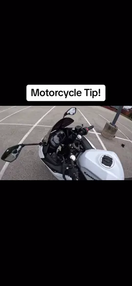 This Tip Will Make You Better At Riding A Motorcycle! #motorcycle #ninja400 #sportbike #kawasaki #bike #ninja #tip #trick #tipsandtricks #viralvideo #fyp 