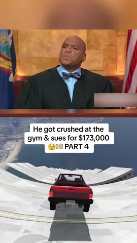 PART 4 man sues a gym owner for $173,000 when a barbell lands on his chest nearly crushing him to d.e.a.t.h #judge #court #cops #law #foryou 