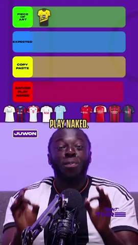 football tier list: new home kits for 2023-24 👕 #football #Soccer #PremierLeague