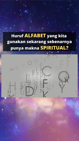 SEJARAH DUNIA YANG DISEMBUNYIKAN : Huruf bermakna ke-Tuhan-an? . . . #sejarahduniayangdisembunyikan 