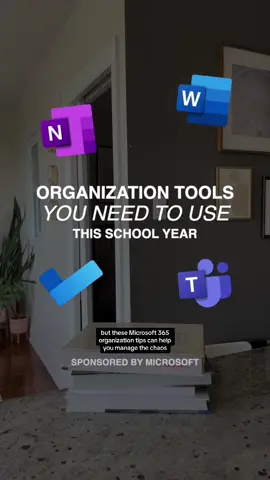 Digital #organization can be a challenge, especially for busy students! My favourite way to manage the work chaos is with @Microsoft Education #AD! Using apps like Microsoft To-Do, OneNote and Teams makes staying on top of tasks, keeping organized notes and collaborating with peers a breeze! #MicrosoftEDU