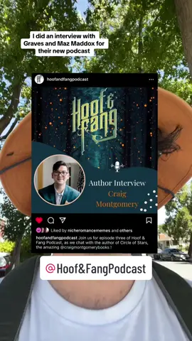 #greenscreensticker #authorinterview #bookpodcast #hoofandfangpodcast #acircleofstars 