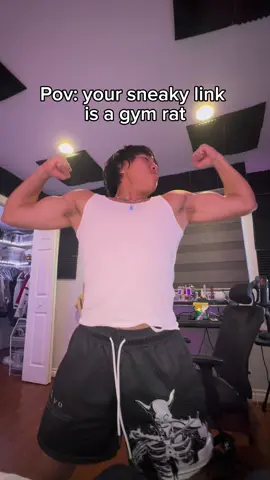 Pov: your sneaky link is a gymrat #pov#fyp#foryou#foryoupage #gym 
