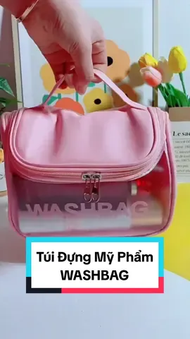 Túi WASHBAG Đựng Mỹ Phẩm Dạng Hộp Có Nắp. #min2kstore #tuidungmypham #washbag #tuidungmyphamwashbag #tuidungmyphamdanghop 
