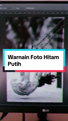 Edit Warnain Foto Hitam Putih #photoshopskills 