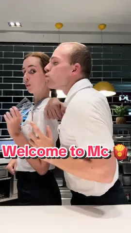 Welcome to Mc Donald’s 🍟😍  #mcdonalds #fyp #foryou #gay 