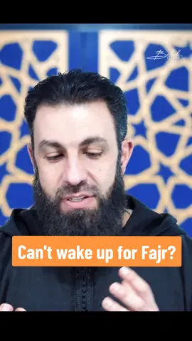 Can't wake up for Fajr? . . . . #bilalassad #foryou #foryoupage #fyp #islam #motivation #inspiration #fajr #salat #salah #namaz #prayer #fu #fypシ #f 