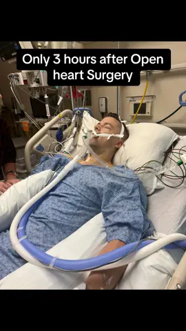 He IS a fighter! #openheartsurgery #icu