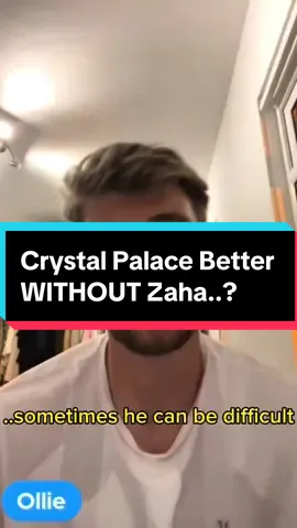 Are Crystal Palace better WITHOUT Wilfried Zaha..? Full podcast available on Youtube & Spotify - link in instrgram bio! 📲 #fyp #football #footballpodcast #crystalpalace 