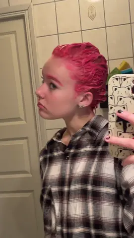 “what do you do?!” dye your hair pink. #pinkhair #iamisadora #reveal 