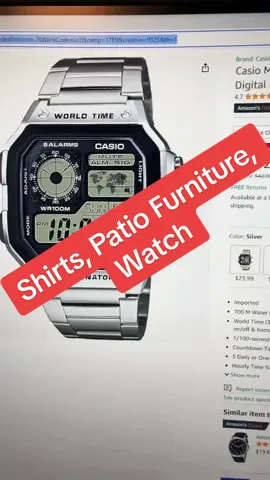 Your Sunday sales for you! All discounts valid as of september 10th! #swivel #watch #patiodecor #shirts #sale