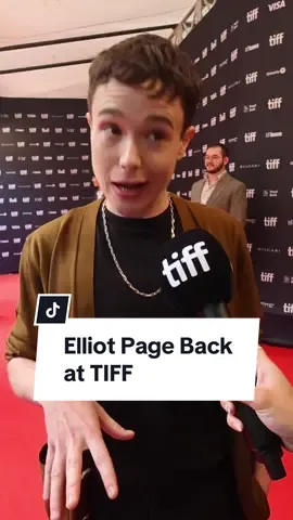 “It was the most beautiful and exhilarating experience” Elliot Page is back at TIFF ✨🫶🏼#elliotpage #closetoyou #TIFF23 