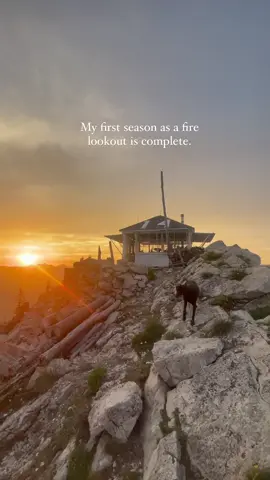 All that’s left is to finish packing and the long hike out. Thanks for following along. 👋  #firelookout #firetower #fireseason #firewatch #wildlandfire #wildlandfirefighter #seasonalwork #usforestservice 