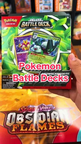 Pokemon Deluxe Battle Deck ft. Meowsarada & Quaqaval ex 💧 #pokemon #pokemoncards #pokemongo #anime #tcg 