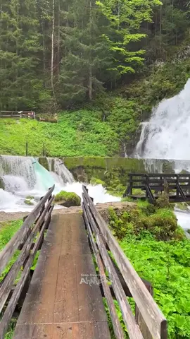 . Waterfall at Jaun ‪Switzerland 🇨🇭 . ‎شلال جاون ‫سويسرا‬ . . . . . .   #interlaken #Switzerland #europe #travel #Nice #amazing #travelzaz #fyp #swiss #nature #swisslaps #explore #Love #foryou #viral #4u ‎ #انترلاكن #سويسرا #اوروبا #سياحة #سفر #ترند #تصميمي #سعود_القحطاني 
