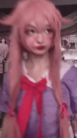 this wig has been thru hell and back 😭🙏 [FAKE BLOOD] #fyp #yunogasai #06 