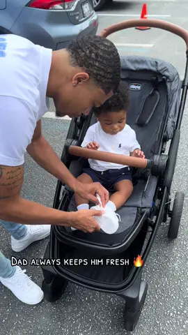 Lol son son cant even walk yet but dad gonna make sure the sneaks are fresh 🥰🔥 I love it  #fyp #babiesoftiktok #fypシ #9monthsold #zootripwithbaby #babyboy #foryoupage #babytok #cutebaby #fatherandson 