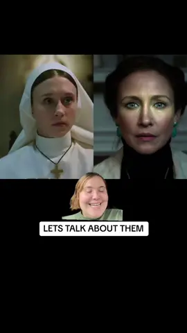 THE CASTING CHOICE LIKE THEY’RE DEF GOING SOMEWHERE WITH THIS THEY WOULDN’T CAST REAL SISTERS AND HAVE THEM HAVE A CONNECTION FOR NOTHING #conjuring #thenun #greenscreen 