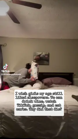 Actually, we still do that #single #MomsofTikTok #bestie #bestfriend #goals #bestfriendgoals #sleepover #relatable #reallife #fun 