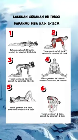 boleh dicoba ya guys supaya tinggi badanmu lebih maksimal dan ideal😊👍 #tinggimaksimal #gerakantinggibadan #olahragapeninggibadan #posturtubuhideal 