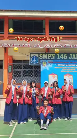 Semangat untuk meneruskan kepengurusan adik - adik! 🫂🫂#osis #smpn146jakarta #osissmpn146 #mpk 