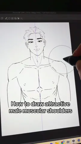 #digitalart #anatomy #artadvice #anatomydrawing #howtodraw #body #buboosenchan #shoulders #clipstudiopaint #illustration 