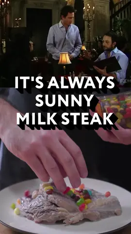 The Worst Thing I've Ever Tasted: Milk Steak #itsalwayssunnyinphiladelphia #tv #steaks #food #cooking #fyp #tastetest