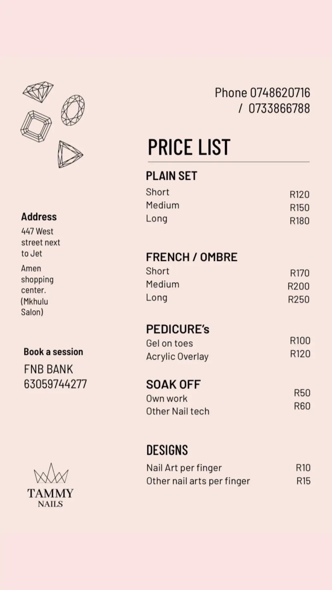 📍Durban West street next to jet  Amen shopping center (Mkhulu salon) For booking…..Whatsapp . 0748620716 Call . 0733866789 Ask for Tamara or Tammy #iwanttodobusiness #SAMA28 #nails #fypシ゚viral🖤tiktok☆♡🦋myvideo❤️❤️🥰🥰 #whatshappening #lifeofanailtech #southafrica #johannesburg #nailtechindurban #durbangems #nailsindurban #trendingsong #nailtech #womansday #goviral #fyp #dejavu #dejavuedit #TikTokShop #trending #trendingnow #trendingsong #nailideas #bengiyaphimoyongcwele🤕😫😭🙆🏽‍♀️😹😹 #durbanhiddengems #bengiyaphi😭😭💔 #bengiyaphi😭🤣❤️ #iwanttodobusiness #durbansouthafrica 