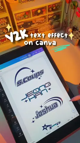 these Canva fonts so 👍😍 #canva #canvatips #texteffect #y2k  #seventeen 