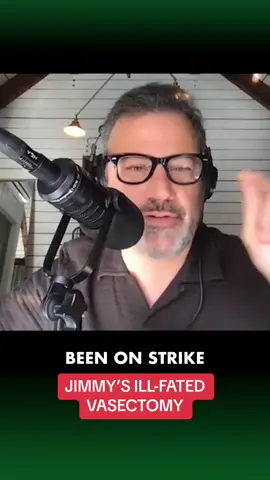 The story of Jimmy Kimmel’s ill-fated vasectomy… #JimmyKimmel #StephenColbert #JimmyFallon #SethMeyers #JohnOliver #Podcasts 