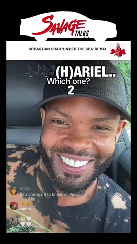 Which one? 1 or 2? 😂 #unclepercy #littlemermaid #disneylittlemermaid 