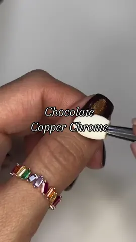 Replying to @A n g e l i c a  Copper mirror chrome nails with a hint of chocolate 🍫🤤 I’m telling you, you NEED to try this chrome goodness this fall 😮‍💨🤌🏼  I used @revelnail Zara gel polish because I don’t have her in dip 🥲 But the gel was sooo good it didn’t even matter 🤩  I have linked the Chrome powder and alternatives in my Amazon Storefront for you 🫶🏼 *affiliate  #diynails #gelnails #nailart #biab #buildergel #coppernails #brownnails #chromenails #mirrornails #nailinspo #nails #nailsofinstagram #amazonfinds #louisvuitton #nailfashion #autumnnails #fallnails #amazonnailfinds #sheinnails #nailtok 