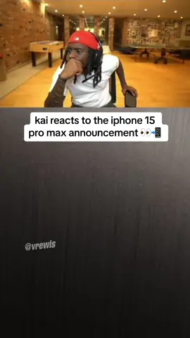 he so real for that. i aint buying a new phone until this one give out. #kaicenat #apple #iphone15promax #fyp 