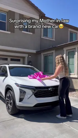 Nothing better than getting to love on your loved ones 🥹🫶🏻🚗 #newcar #newcarsurprise #motherinlaw #motherinlawlove #family 