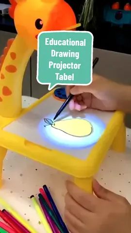 Comes with LED projector, let your kids have fun while drawing and trace the image! #child #toys #kids #bubskingdom #funnybaby 