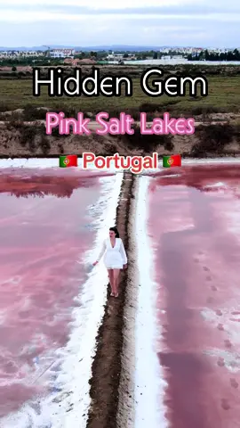 This PINK Salt Lake tho 💕 It’s a really beautiful place to drive by and take AMAZING pictures 💯 📍Salinas do Forte do Rato, Tavira (37.1236171, -7.6226690) #portugal #hiddengem #pinksalt #pinksaltlake #tavira #algarve #thingstodointavira #fyp 