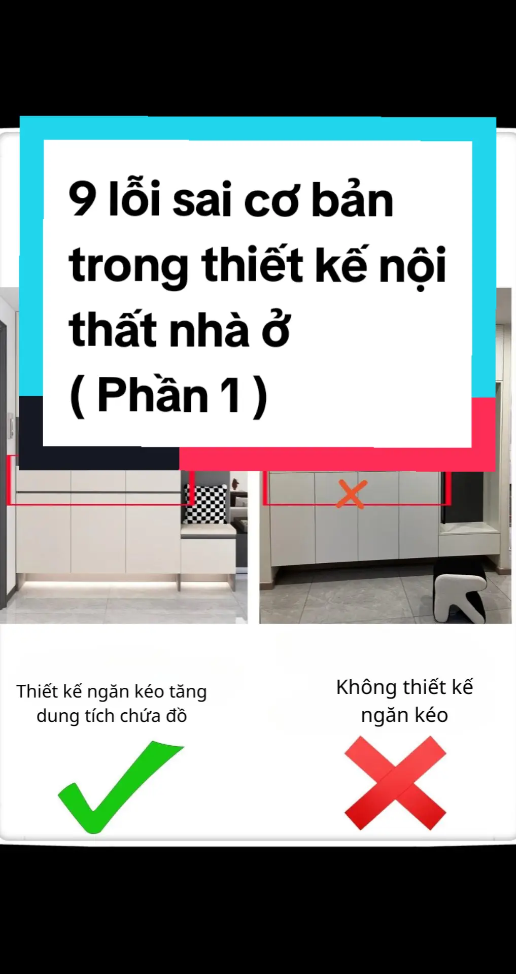 Follow mình để tham khảo thêm về các kinh nghiệm thiết kế nội thất nhé #nhadep #Master2023byTikTok #LearnOnTikTok #thietkenoithat #furniture 