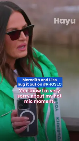 Do you think Meredith and Lisa will remain friends on #RHOSLC this season?