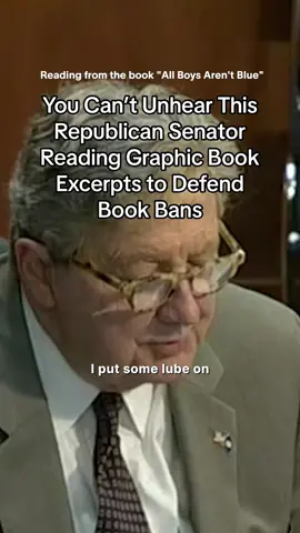 In response, the Illinois Secretary of State went on to slam the Republican senator for targeting LGBTQ+ books, while making exceptions for books like “To Kill A Mockingbird” which details a scene of coercion and forced intimacy. #gop #republican #bookban #bookbanning #lgbtqbooks #allboysarentblue #johnkennedy 