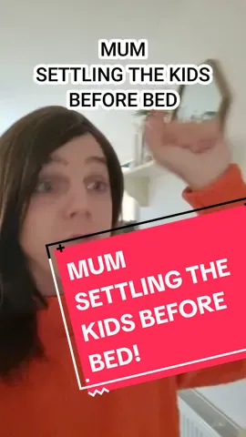 MUM! Settling the kids before bed 🛌 😴  #mum #mom #mumlife #family #kids #comedysketch #comedy #funnyvideos #bed #comedysketch #character #richardfranks #richardfrankscomedy #pov 